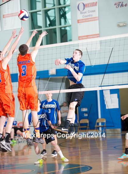 Thumbnail 3 in Oneida vs Ichabod Crane NYSPHSAA Class B Championship photogallery.