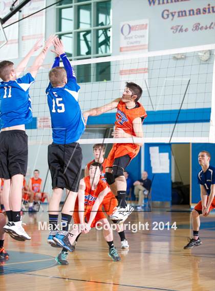 Thumbnail 3 in Oneida vs Ichabod Crane NYSPHSAA Class B Championship photogallery.