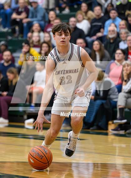 Thumbnail 3 in Capital vs. Centennial (IHSAA 5A District III Round 3) photogallery.