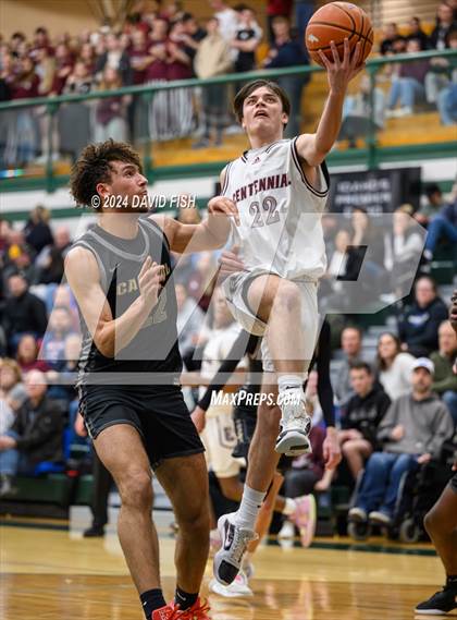 Thumbnail 3 in Capital vs. Centennial (IHSAA 5A District III Round 3) photogallery.