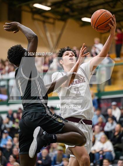 Thumbnail 1 in Capital vs. Centennial (IHSAA 5A District III Round 3) photogallery.