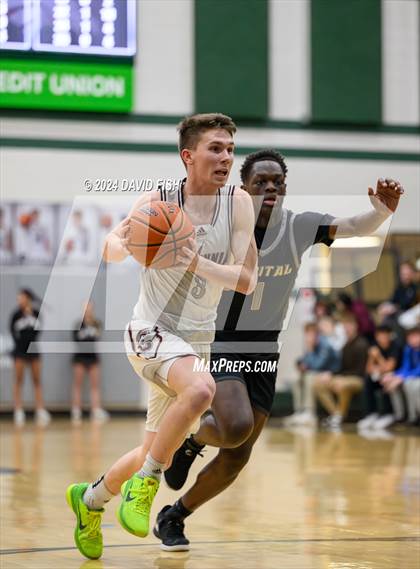 Thumbnail 3 in Capital vs. Centennial (IHSAA 5A District III Round 3) photogallery.