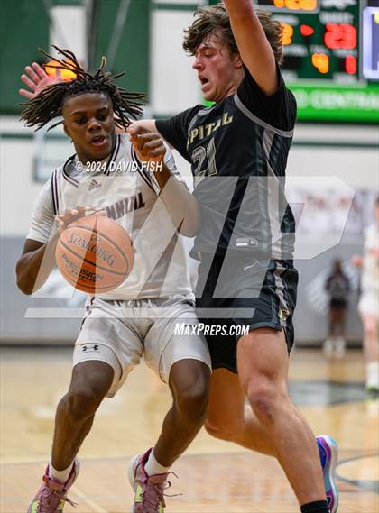 Thumbnail 2 in Capital vs. Centennial (IHSAA 5A District III Round 3) photogallery.