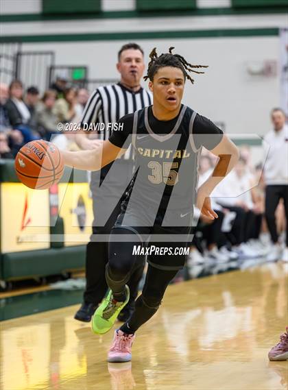 Thumbnail 2 in Capital vs. Centennial (IHSAA 5A District III Round 3) photogallery.