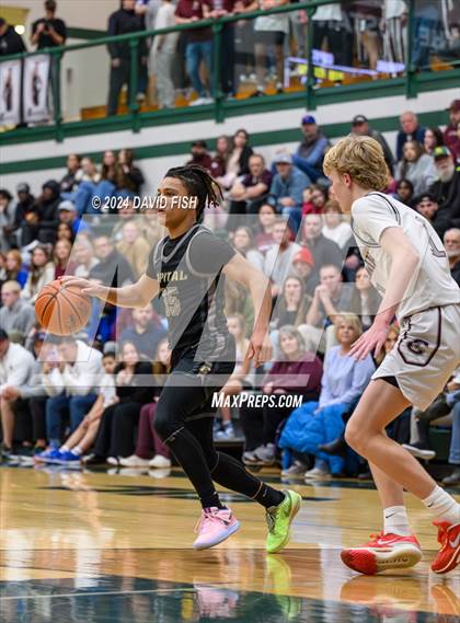 Thumbnail 3 in Capital vs. Centennial (IHSAA 5A District III Round 3) photogallery.