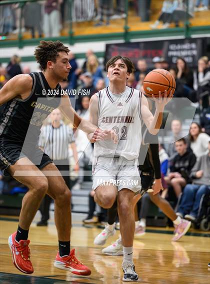 Thumbnail 1 in Capital vs. Centennial (IHSAA 5A District III Round 3) photogallery.