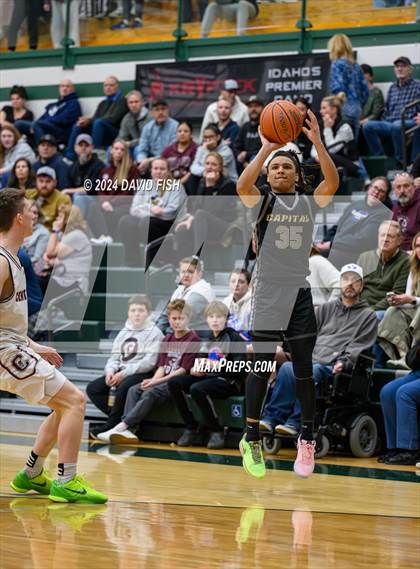 Thumbnail 3 in Capital vs. Centennial (IHSAA 5A District III Round 3) photogallery.