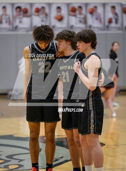 Thumbnail 2 in Capital vs. Centennial (IHSAA 5A District III Round 3) photogallery.