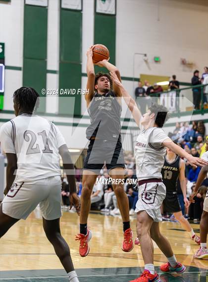 Thumbnail 1 in Capital vs. Centennial (IHSAA 5A District III Round 3) photogallery.