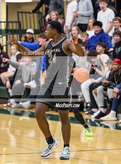 Thumbnail 1 in Capital vs. Centennial (IHSAA 5A District III Round 3) photogallery.