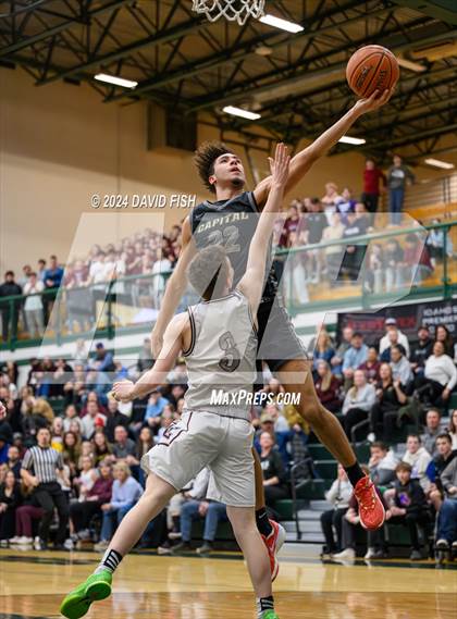 Thumbnail 1 in Capital vs. Centennial (IHSAA 5A District III Round 3) photogallery.