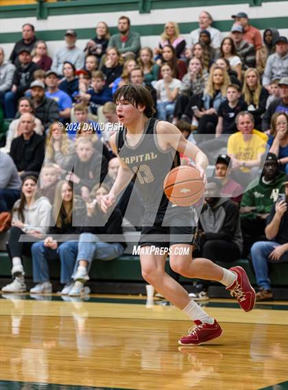 Thumbnail 1 in Capital vs. Centennial (IHSAA 5A District III Round 3) photogallery.