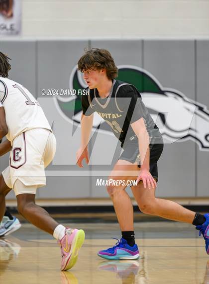 Thumbnail 1 in Capital vs. Centennial (IHSAA 5A District III Round 3) photogallery.