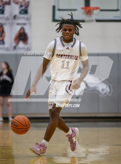 Thumbnail 2 in Capital vs. Centennial (IHSAA 5A District III Round 3) photogallery.