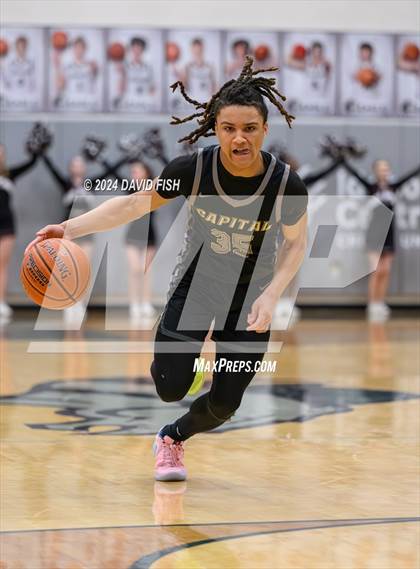 Thumbnail 3 in Capital vs. Centennial (IHSAA 5A District III Round 3) photogallery.