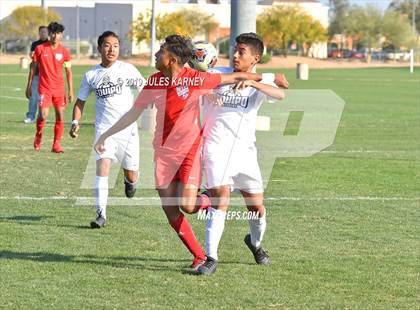 Thumbnail 2 in Equipo Academy vs Western (NIAA 3A Regional Playoff) photogallery.
