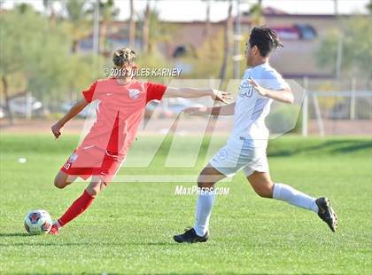 Thumbnail 1 in Equipo Academy vs Western (NIAA 3A Regional Playoff) photogallery.