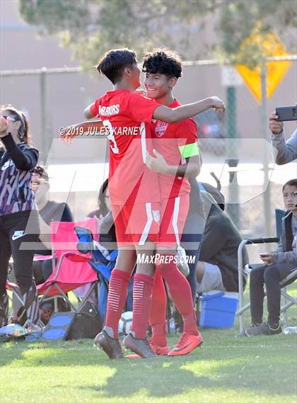 Thumbnail 1 in Equipo Academy vs Western (NIAA 3A Regional Playoff) photogallery.