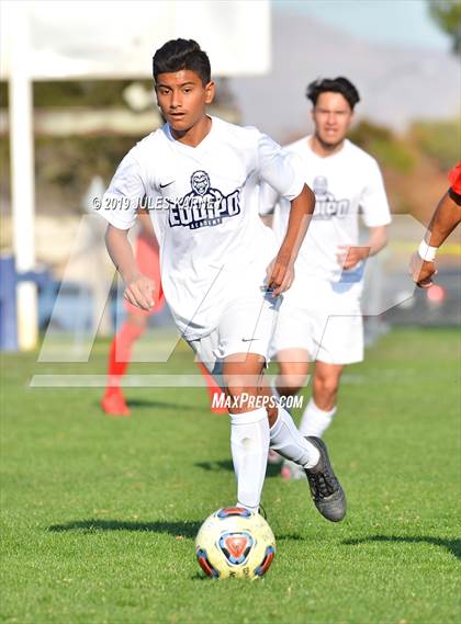 Thumbnail 1 in Equipo Academy vs Western (NIAA 3A Regional Playoff) photogallery.