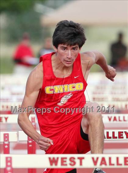 Thumbnail 3 in CIF NS Masters Track & Field Championships (Boys/Girls 110/100 Hurdles) photogallery.