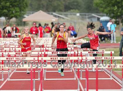 Thumbnail 1 in CIF NS Masters Track & Field Championships (Boys/Girls 110/100 Hurdles) photogallery.