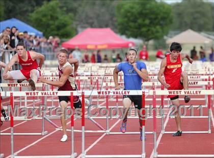 Thumbnail 1 in CIF NS Masters Track & Field Championships (Boys/Girls 110/100 Hurdles) photogallery.