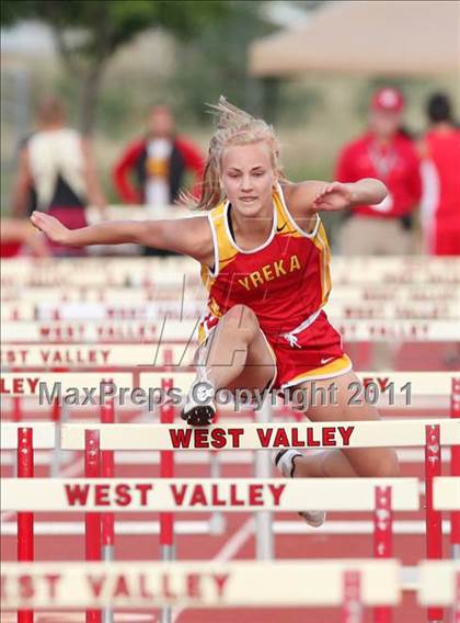 Thumbnail 3 in CIF NS Masters Track & Field Championships (Boys/Girls 110/100 Hurdles) photogallery.