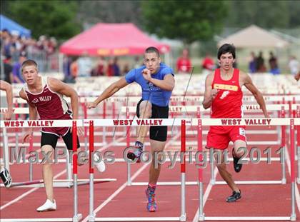 Thumbnail 2 in CIF NS Masters Track & Field Championships (Boys/Girls 110/100 Hurdles) photogallery.