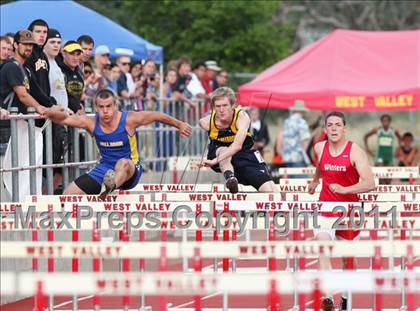 Thumbnail 3 in CIF NS Masters Track & Field Championships (Boys/Girls 110/100 Hurdles) photogallery.