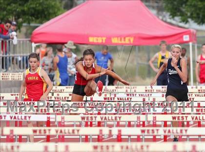 Thumbnail 1 in CIF NS Masters Track & Field Championships (Boys/Girls 110/100 Hurdles) photogallery.