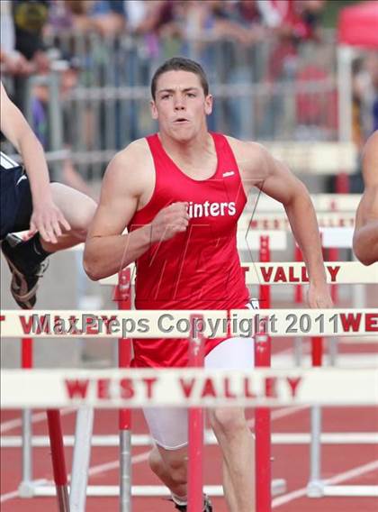 Thumbnail 1 in CIF NS Masters Track & Field Championships (Boys/Girls 110/100 Hurdles) photogallery.