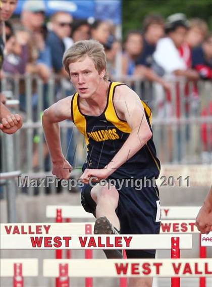 Thumbnail 3 in CIF NS Masters Track & Field Championships (Boys/Girls 110/100 Hurdles) photogallery.