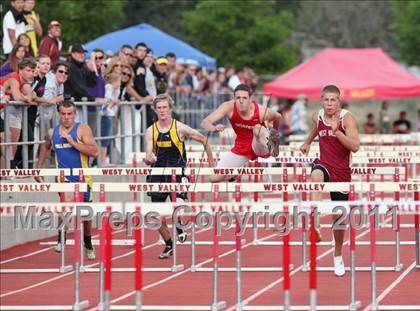 Thumbnail 3 in CIF NS Masters Track & Field Championships (Boys/Girls 110/100 Hurdles) photogallery.