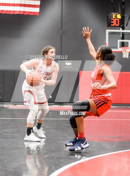 Thumbnail 3 in St. John's vs. Miami Country (Nike Tournament of Champions) photogallery.