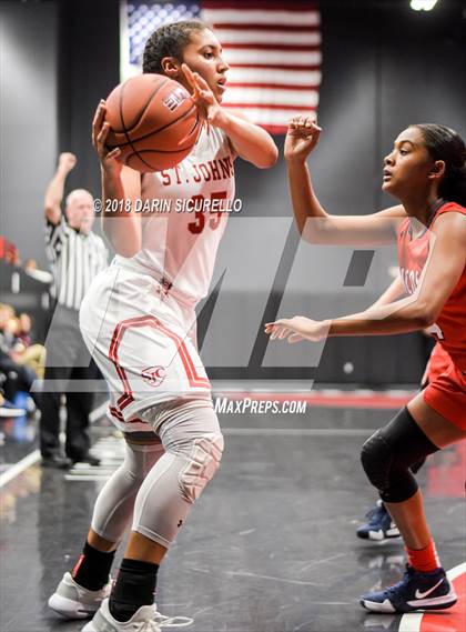 Thumbnail 1 in St. John's vs. Miami Country (Nike Tournament of Champions) photogallery.
