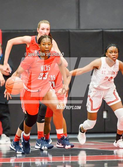Thumbnail 2 in St. John's vs. Miami Country (Nike Tournament of Champions) photogallery.