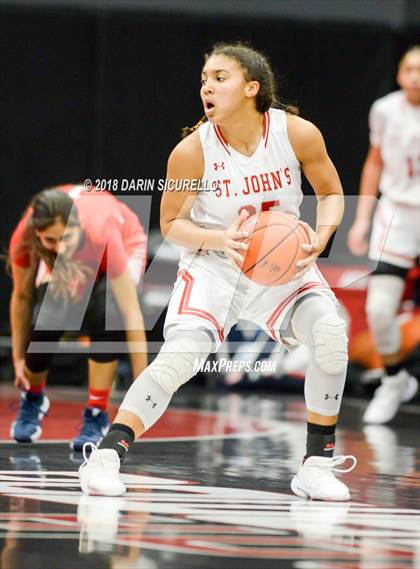 Thumbnail 3 in St. John's vs. Miami Country (Nike Tournament of Champions) photogallery.