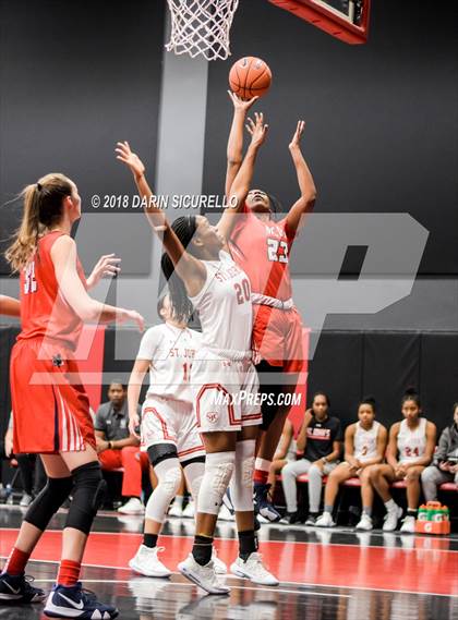 Thumbnail 2 in St. John's vs. Miami Country (Nike Tournament of Champions) photogallery.