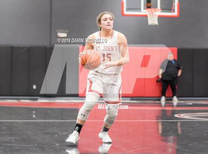 Thumbnail 1 in St. John's vs. Miami Country (Nike Tournament of Champions) photogallery.