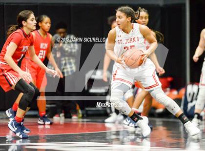 Thumbnail 1 in St. John's vs. Miami Country (Nike Tournament of Champions) photogallery.