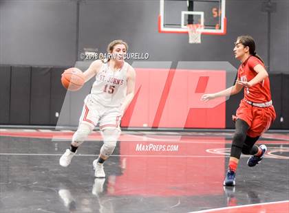 Thumbnail 3 in St. John's vs. Miami Country (Nike Tournament of Champions) photogallery.