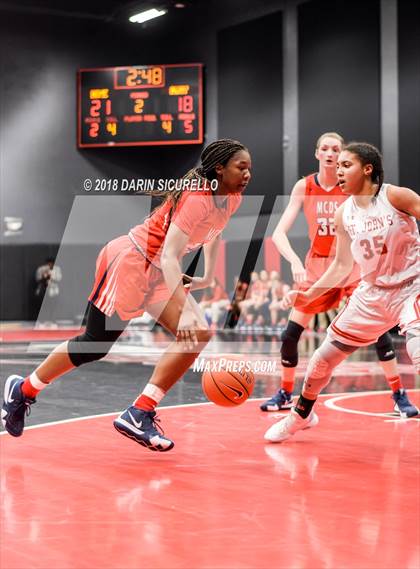 Thumbnail 3 in St. John's vs. Miami Country (Nike Tournament of Champions) photogallery.
