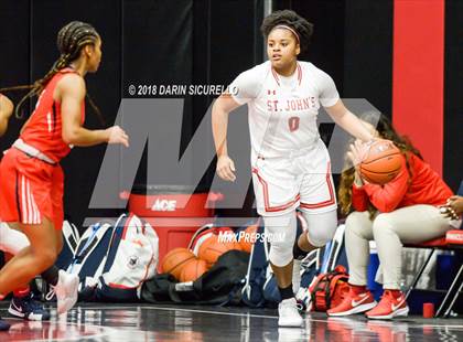 Thumbnail 2 in St. John's vs. Miami Country (Nike Tournament of Champions) photogallery.