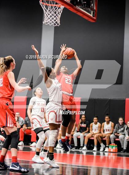Thumbnail 1 in St. John's vs. Miami Country (Nike Tournament of Champions) photogallery.