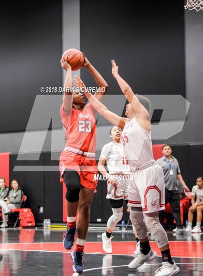 Thumbnail 2 in St. John's vs. Miami Country (Nike Tournament of Champions) photogallery.