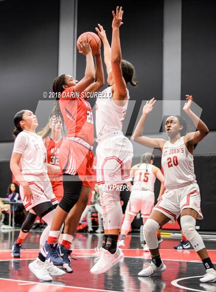 Thumbnail 1 in St. John's vs. Miami Country (Nike Tournament of Champions) photogallery.