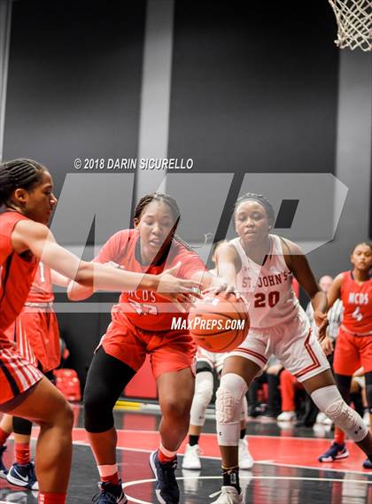 Thumbnail 1 in St. John's vs. Miami Country (Nike Tournament of Champions) photogallery.