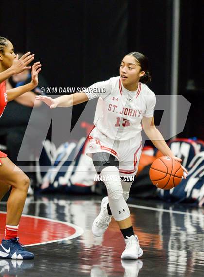 Thumbnail 2 in St. John's vs. Miami Country (Nike Tournament of Champions) photogallery.