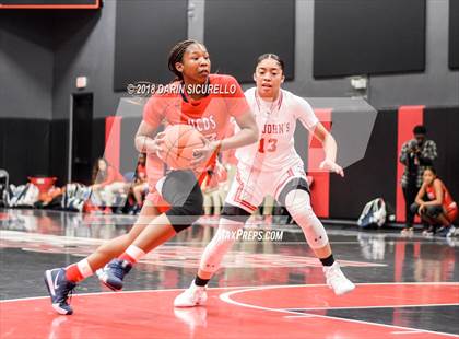 Thumbnail 2 in St. John's vs. Miami Country (Nike Tournament of Champions) photogallery.