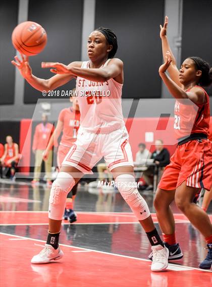 Thumbnail 1 in St. John's vs. Miami Country (Nike Tournament of Champions) photogallery.